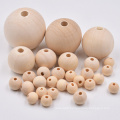 WA001 Wholesale china factory natural Unfinished Round wooden beads